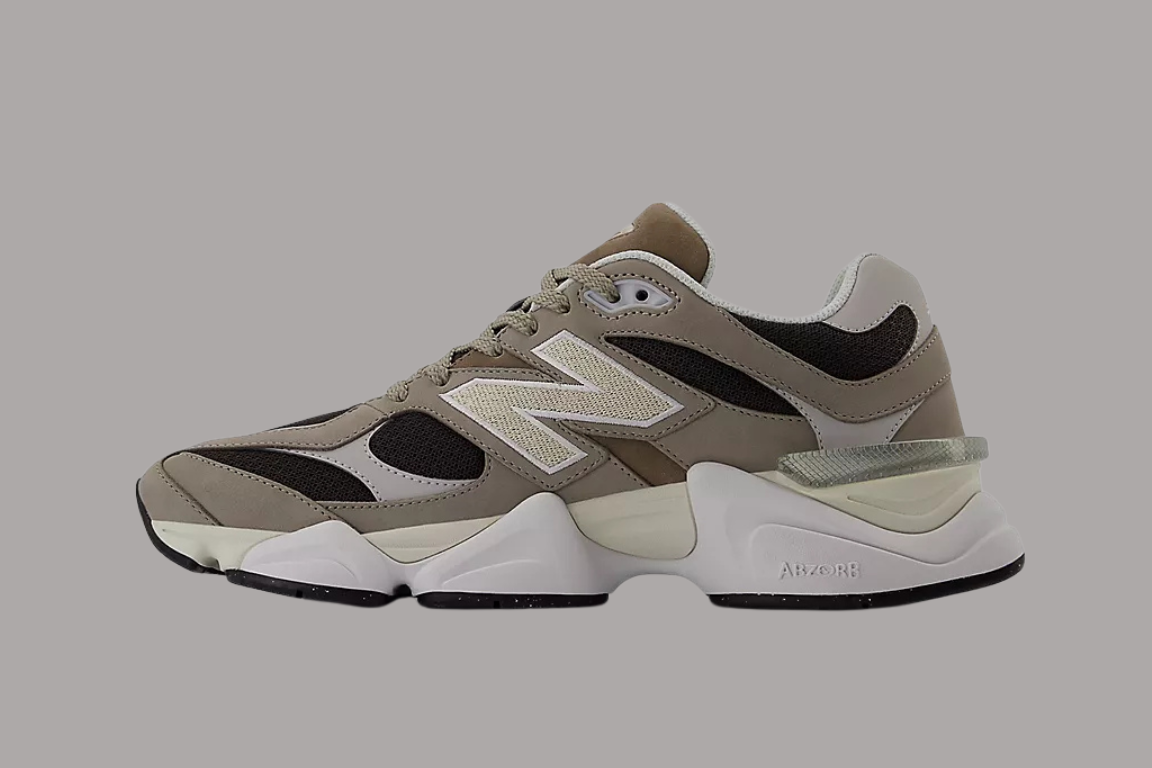 New Balance 9060 Unisex strigaskór Svartir Cement