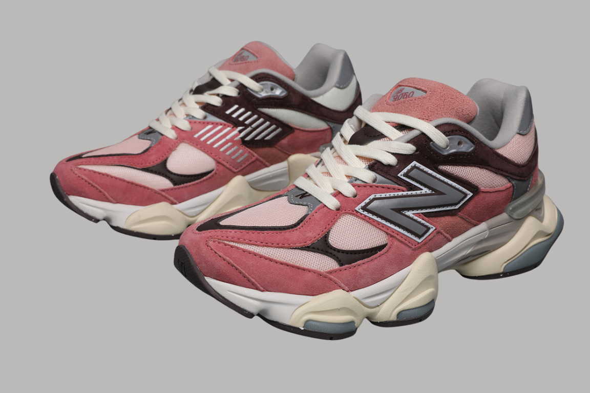 Brògan-spòrs unisex New Balance 9060 Cherry Blossom
